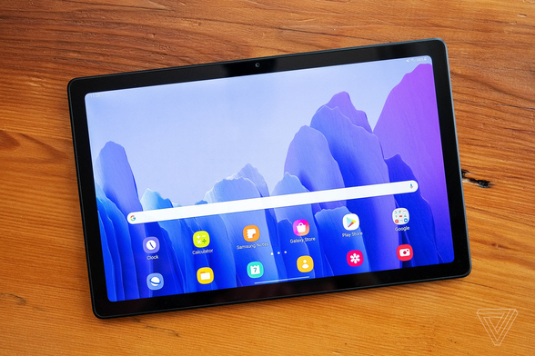 Samsung Galaxy Tab A7 with stock Android
