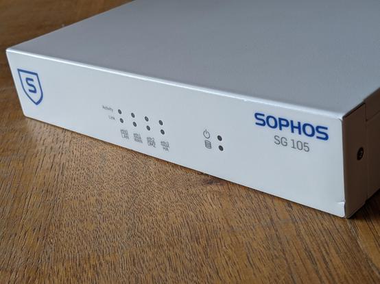 Sophos SG 105, wiederbelebt