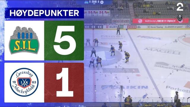 Storhamar 5 - 1 Lørenskog - Høydepunkter