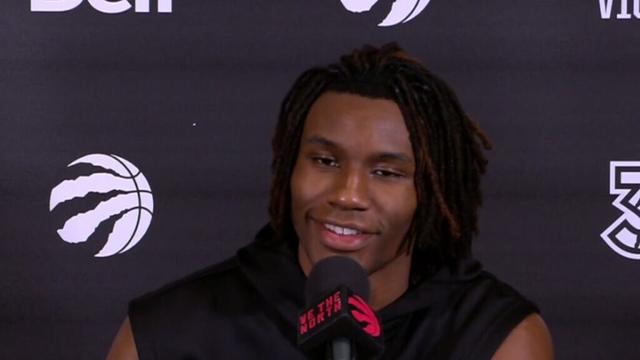 Ja'Kobe Walter Postgame Interview - Magic vs Raptors | 2024-25 NBA Season