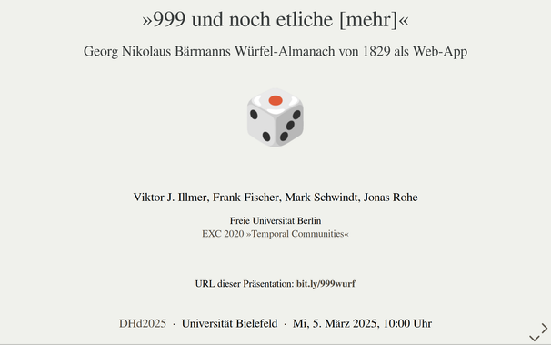 Screenshot der Präsentation (Titelfolie).
