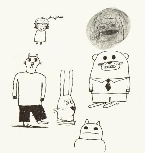 Page de carnet - recherche de personnages