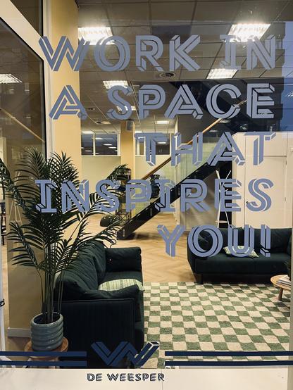 WORK IN A SPACE THAT INSPIRES YOU!