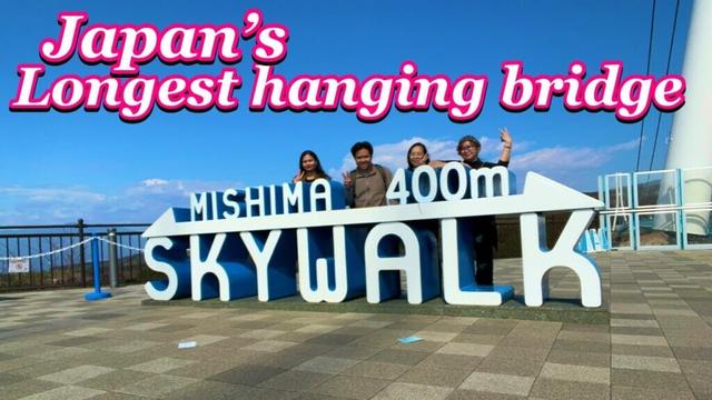 Adventure to Mishima Skywalk and around Mt. Fuji #skywalk #bridge #hangingbridge #mountfuji