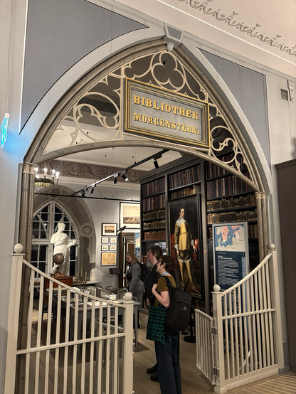 View of ‘Morgenstern library’, the library director