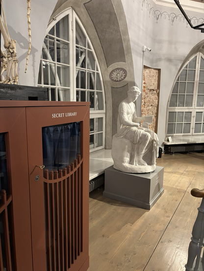 A ‘secret library’ in a museum in a library