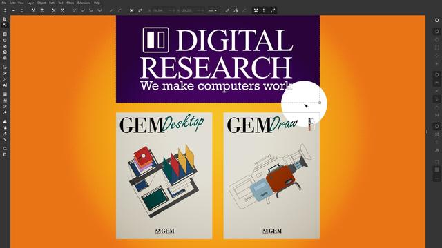 Digital Research - GEM Desktop and GEM Draw software packages
