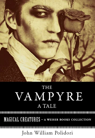 Cover of a modern edition of "The Vampyre" by John William Polidori.