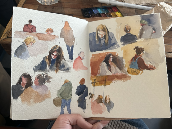 Full spread, work in progress