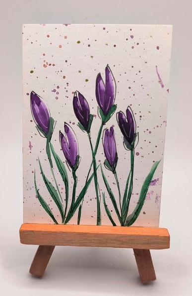 Small art watercolour