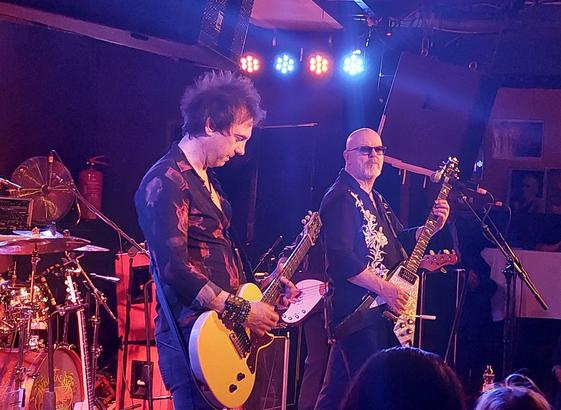 Andy Powell (right) and Mark Abrahams (left) of Wishbone Ash performing live at Reigen in Vienna  on March, 5th 2025