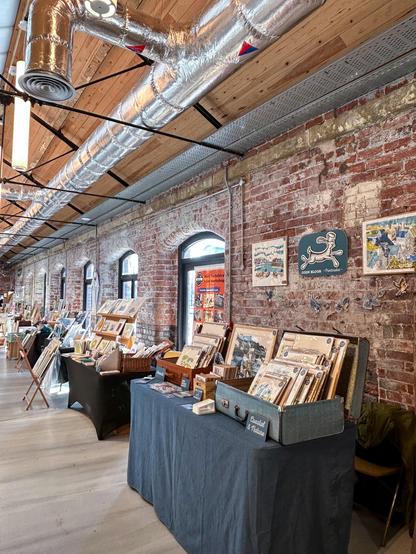 Our stand from the Hepworth Wakefield Print Fair in 2024.