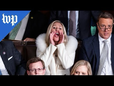 marjorie taylor greene heckles Biden