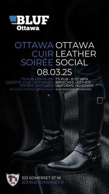 This Saturday, March 8th at 8 PM - BLUF + Fetish Gear Night!