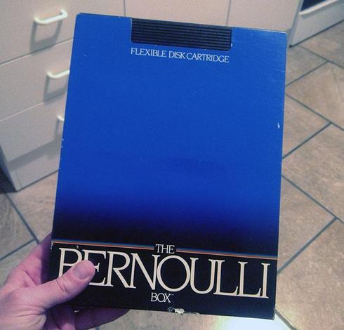 20 MB IOMEGA Bernoulli Disk in Sleeve
