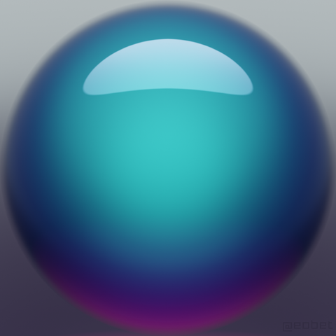 The synthwave inspired matcap.