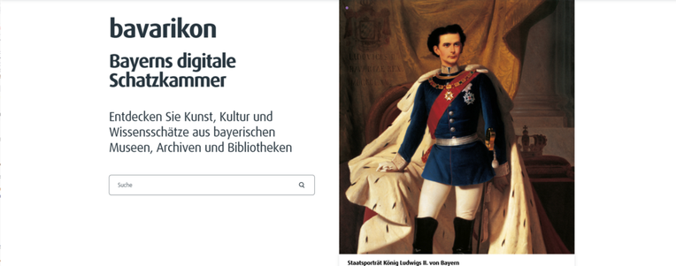 bavarikon - Bayerns digitale Schatzkammer
