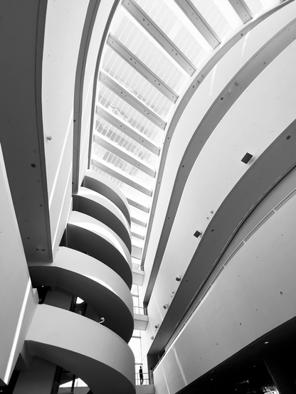 Foyer des ARoS Kunstmuseum in Aarhus