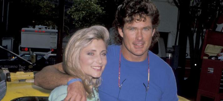 Pamela Bach y David Hasselhoff, eran pareja en los años 90. / Ron Galella, Ltd./Ron Galella Collection via Getty Images