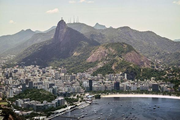 Aerial view of Rio de Janeiro