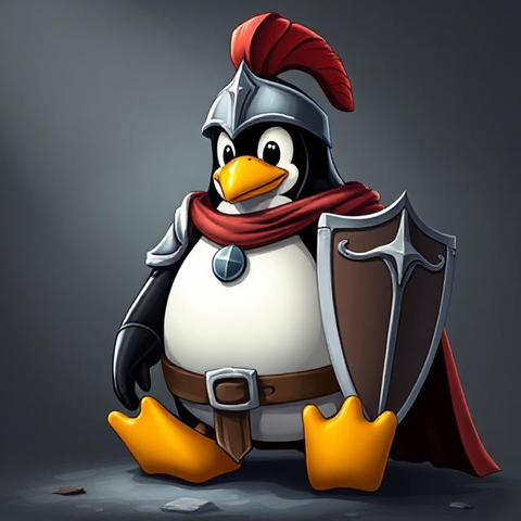 Tux the knight