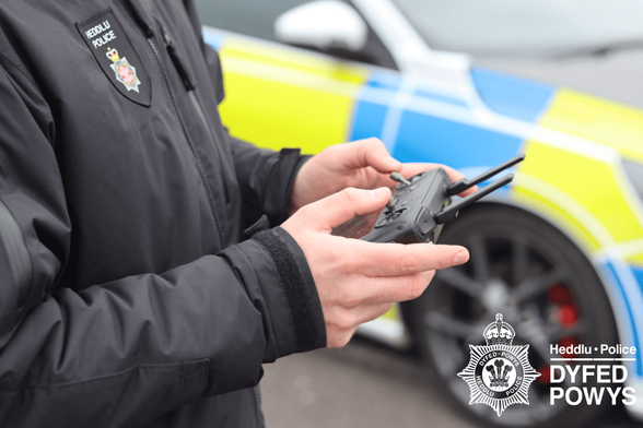 Police drone operator