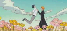 uryu and Ichigo being silly