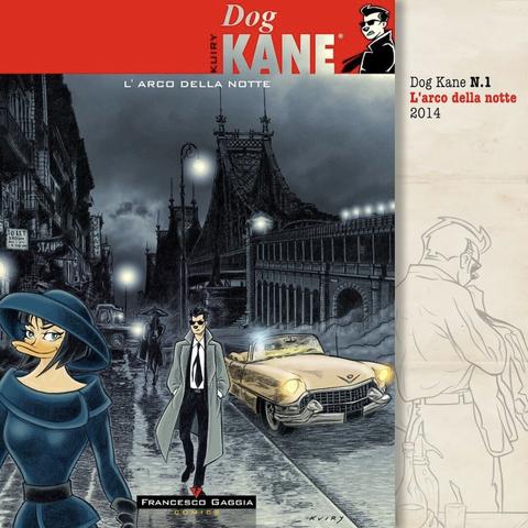 Dog kane in : "L'arco della notte" - Copertina
