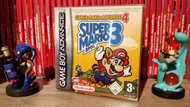 Boîte du jeu Super Mario Advance 4: Super Mario Bros. 3.