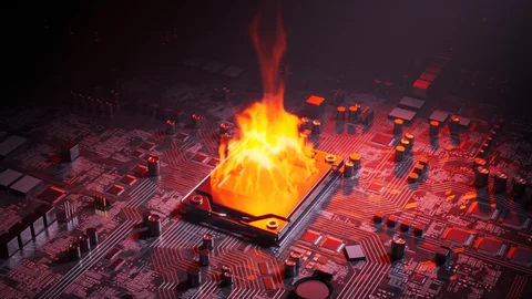 Flaming CPU