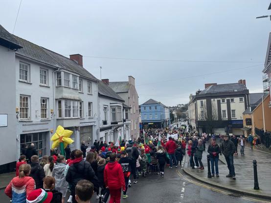Haverfordwest St David's Day Parade