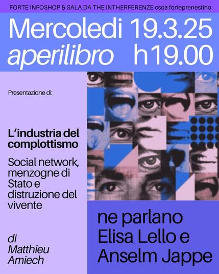 L'INDUSTRIA DEL COMPLOTTISMO