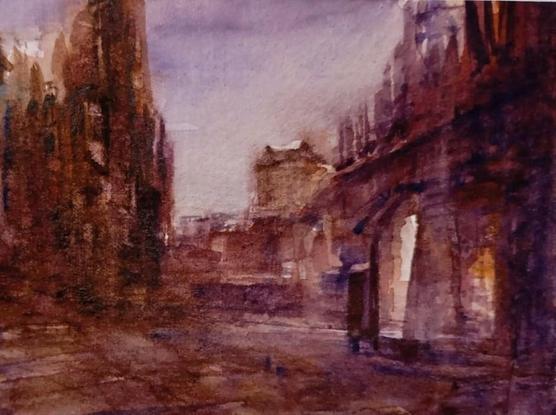Bridge 
City series 
Watercolor 
Arches paper
Holbein/ Daniel Smith watercolors
A4 size aprox

#MastoArt #Watercolor #art #Aquarell #acquerello #aquarela #水彩 #acuarela #aquarelle #Arte #design  #Pintura #Urbano #City #drawing #painting