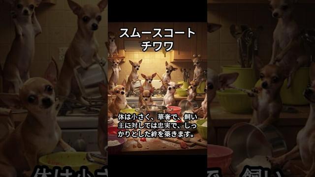 スムースコートチワワのかわいい生態、雑学【犬】#dog #dogshortsvideo #いぬ #イヌ #犬 #子犬  #かわいい #雑学 #豆知識 #解説