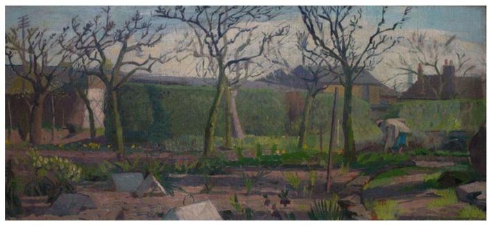 Evelyn Dunbar, Early Spring, c.1936, Priv.Coll.