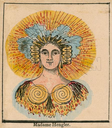 Sarah, Madame Hengler, portrait depicting her as a young woman made up from the fireworks of the business she ran for 40 years - and eventally died from when her home and fireworks factory caught fire and she died in the blaze. #IWD #IWD2025 #IWD25 #Women #InternationalWomensDay #WomenInSTEM #Feminist #circus #fireworks