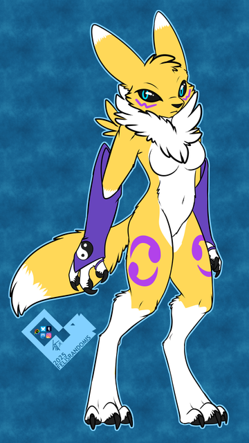 Digital art of the Digimon, Renamon