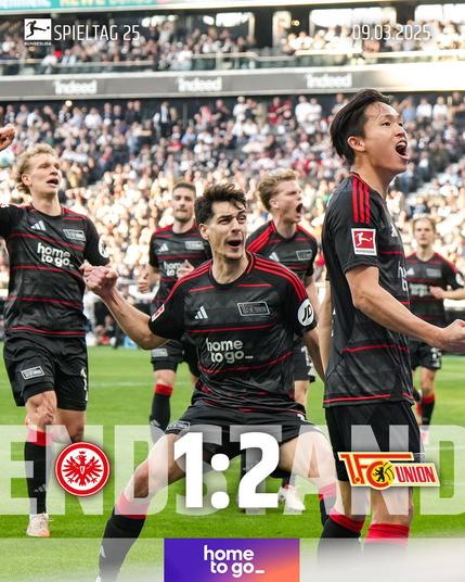 Endstand: Frankfurt 1, Union 2