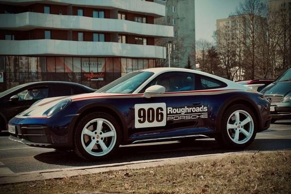 Zmodyfikowane Porsche 911 do offroadu