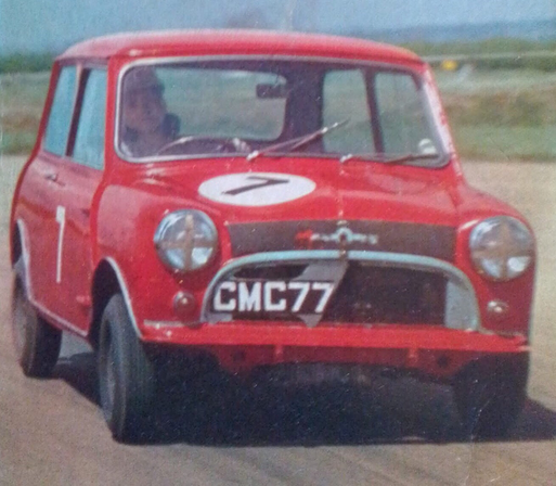 Christable Carlisle giving her #MorrisMiniMinor racer some beans back in the 1960’s - http://miniphernalia.co.uk