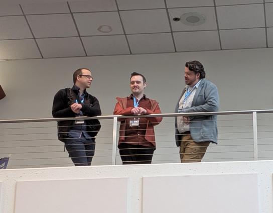 Picture of Brent, Wes and chris at Scale 22x