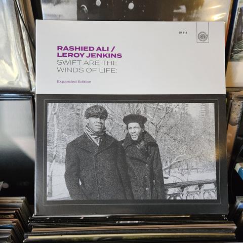 Album cover shows black and white photograph of RA and LJ standing together in a snowy Central Park.