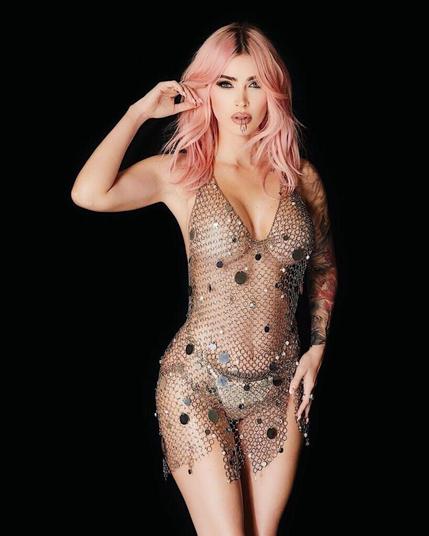 Megan Fox for the Grammy’s 2024 Viewing Party | Feb 2024