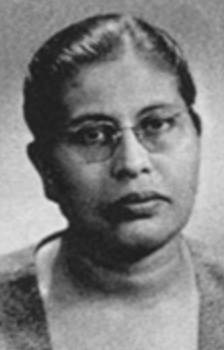 Undated image of Latifah Bee Gows, a woman with brown skin and dark hair, wearing glasses