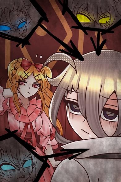 Moreau being stared down by Lucy's suitors because he's too direct with their Lucy XD