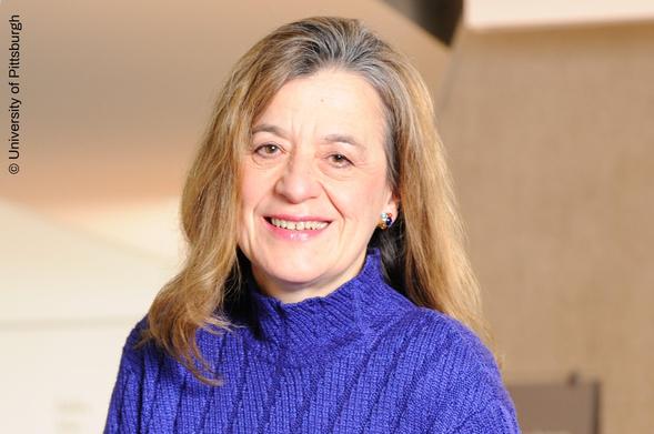 Anna Balazs, winner of the 2025 Gutenberg Research Award (© University of Pittsburgh)