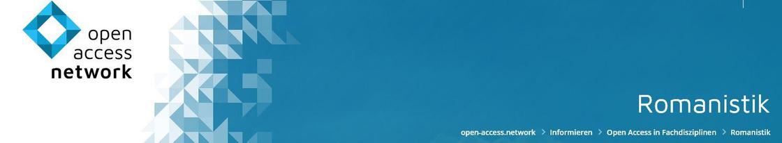 Open Access in der Romanistik (Banner)