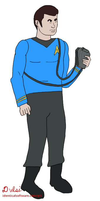 Dr McCoy from Star Trek animated series.