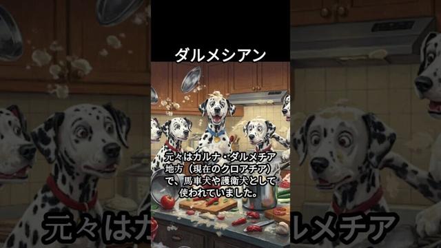 ダルメシアンのかわいい生態、雑学【犬】#dog #dogshortsvideo #いぬ #イヌ #犬 #子犬  #かわいい #雑学 #豆知識 #解説