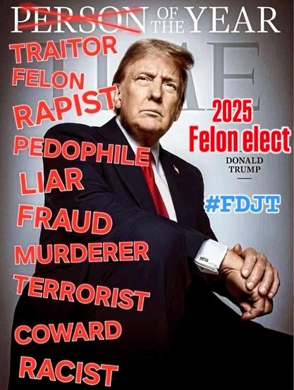 Hello friend Tatiana
I hope you are
a #Victor in your #Fight
Count on me for #disclosure
and #engagement
You say:
"A journey for #resilience,
#hope and the search for a #better life
in 2025. #Resistance to FASCISM"
#Tesla #Nazi
#ANTI-TRUMP
🚫MAGA
🚫MUSK
🚫FASCISM
🚫NAZI
🚫DICTADOR
🚫FELON47
💙Democracy
#BlueCrew